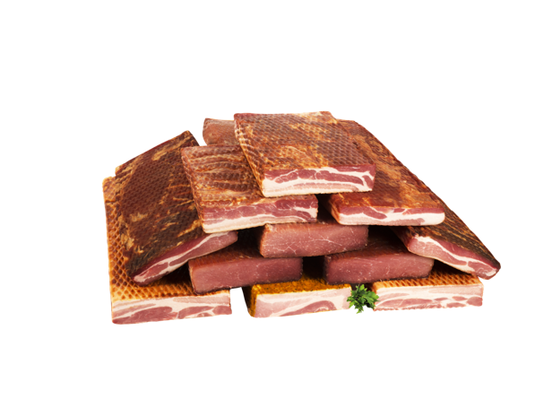 Bacon from press