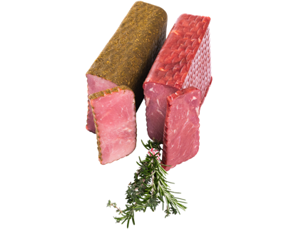 ham with spices